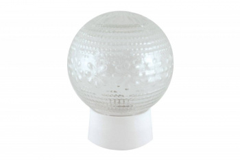TDM светильник НББ 64-60-025 УХЛ4 (шар стекло "Цветочек"/прямое основание)