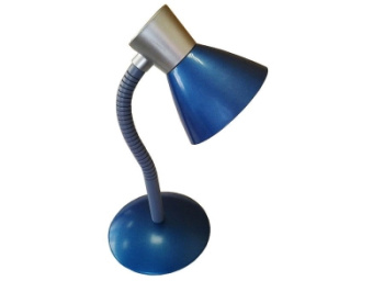 R&C Лампа настольная голубая E-27