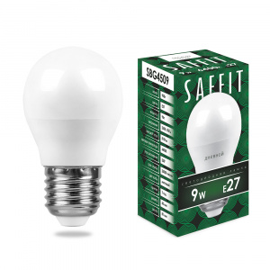 FERON Лампа светодиодная SAFFIT SBG4509 Шарик E27 9W 6400K
