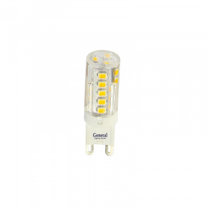 GENERAL лампа светодиодная капсульная GLDEN-G9-5-P-220-2700 пластик