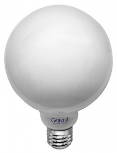 GENERAL лампа светодиодная декоративная GLDEN-G125S-M-8-230-E27-4500