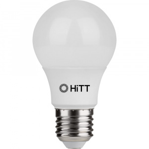 GENERAL Лампа светодиодная HiTT-PL-A60-15-230-E27-6500, 1010006, E27, 6500 К