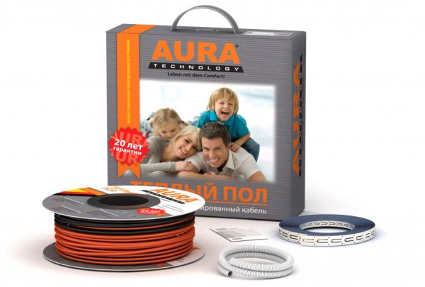 AURA Universal кабель двужильный 64м 850W (4.25-7.0 м2)