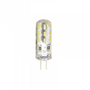 GENERAL лампа светодиодная капсульная GLDEN-G4-3-S-220-2700 силикон