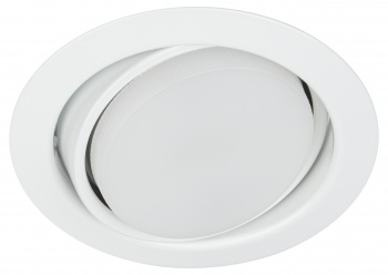 Эра светильник поворотный под лампу GX53 для натяжных потолков белый*