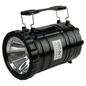 LightPhenomenON Кемпинг фонарь-светильник на батарейках, 2в1, раздвижной, с многоцелевой ручкой LT-L1335C