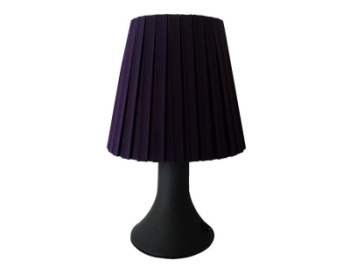 R&C Лампа настольная "Торшер" E-27 черный+пурпурный