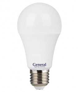 GENERAL лампа светодиодная ЛОН А60 GLDEN-WA60-14-230-E27-2700 угол 270