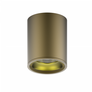 Gauss LED светильник накладной HD001 12W (кофе золото) 3000K 79x100,900лм