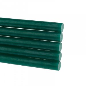 Стержни клеевые Ø11мм, 100мм, зеленые (6 шт/уп), блистер REXANT