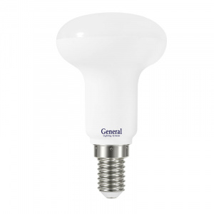 GENERAL лампа светодиодная GLDEN-R50-7-230-E14-6500