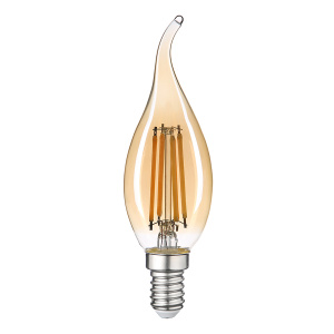 GENERAL Лампа GLDEN-CWS-10-230-E14-6500 Золотая