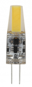 Лампочка светодиодная ЭРА STD LED JC-1,5W-12V-COB-840-G4 G4 1,5Вт капсула нейтральный белый свет