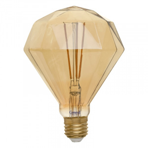 GENERAL лампа светодиодная декоративная GLDEN-BS-10-230-E27-2700