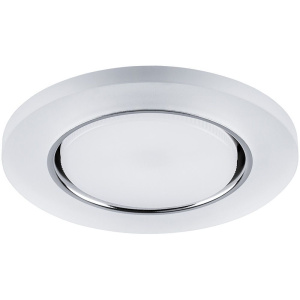 FERON Светильник точечный встраиваемый с LED подсветкой 20LED*2835 SMD 4000K, 15W GX53, без лампы,белый матовый, CD5020 с драйвером от оптового интернет-магазина Макел25.