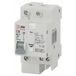 SIMPLE-mod-28 ЭРА SIMPLE Автоматический выключатель дифференциального тока 1P+N 10А 30мА тип АС х-ка