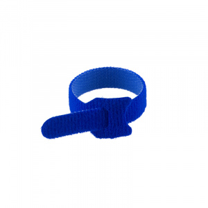 Хомут–липучка многоразовый 150х12мм, синий (12 шт/уп) REXANT