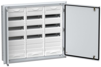Изображение товара TITAN 5 Корпус металлический ЩРв-144 (3х48) 755х885х130мм IP31 белый (две двери) IEK