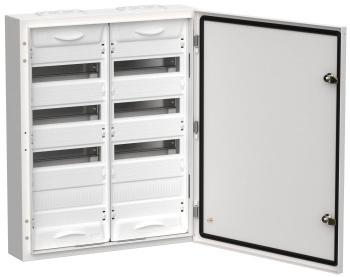 Изображение товара TITAN 5 Корпус металлический ЩРн-96 (2х48) 710х570х140мм IP54 белый (одна дверь) IEK