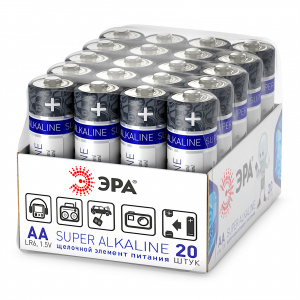 Батарейки ЭРА LR6-20 bulk SUPER Alkaline