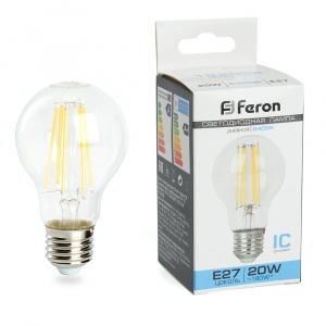 FERON Лампа светодиодная, (20W) 230V E27 6400K, LB-620