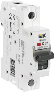 Изображение товара ARMAT Автоматический выключатель M10N 1P K 32А IEK