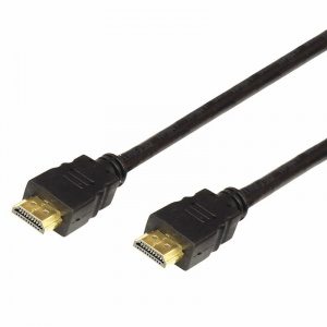 Кабель HDMI - HDMI 1.4, 3м, Gold, угловой PROconnect