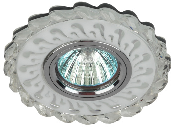 ЭРА Светильник декор cо светодиодной подсветкой MR16, прозрачный
