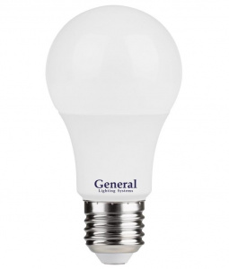 GENERAL лампа светодиодная ЛОН А60 GLDEN-WA60-11-230-E27-2700 угол 270