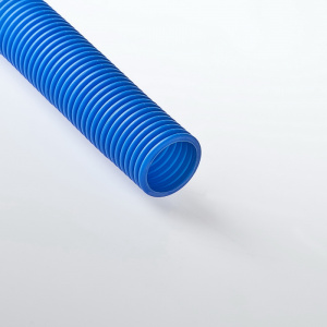 РУВИНИЛ Труба гофрированная 40мм ПНД (синяя) для МПТ
