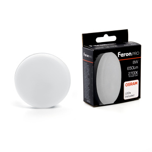 FERON Лампа cветодиодная, (8W) 230V GX53 2700K, LB-1508 от оптового интернет-магазина Макел25.