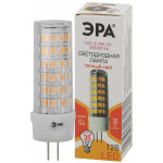 Лампочка светодиодная ЭРА STD LED JC-5W-12V-CER-827-G4 G4 5 Вт керамика капсула теплый белый свет