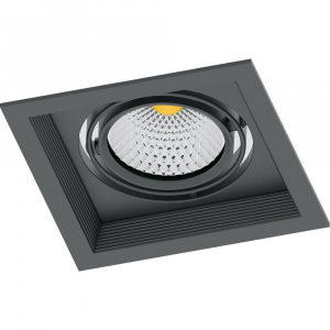 FERON Светодиодный светильник AL201 карданный 1x20W 4000K 35 градусов ,черный