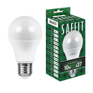 FERON Лампа светодиодная SAFFIT SBA6010 Шар E27 10W 6400K от оптового интернет-магазина Макел25.