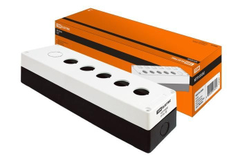 Изображение товара Корпус КП105(6) для кнопок 5(6) мест белый TDM