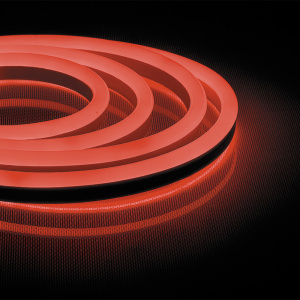 FERON Cветодиодная LED лента LS720 неоновая, 120SMD(2835)/м 9.6Вт/м 50м IP67 220V красный