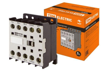 Изображение товара Миниконтактор МКН-11211 12А 400В 1НЗ TDM