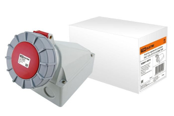 Изображение товара Розетка наружной установки IP67 125А 3Р+РЕ+N 380В TDM