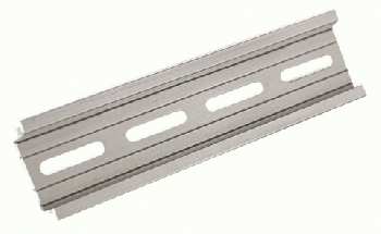 DIN-рейка алюминиевая усиленная неперфорированная 35х15х1,5х2000мм TDM