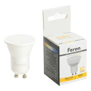 Изображение товара FERON Лампа светодиодная, (5W) 230V GU10 2700K MR11, LB-272