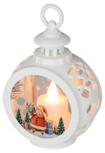 ЭРА Светильник ENID-TW новогодний декоративный Свеча настольный динамичный свет 12 см