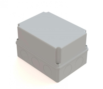 GREENEL Коробка приборная (подъездная) наружного монтажа 190х140х120 мм, с гладкими стенками, IP55 (12шт)