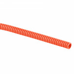 ЭРА Труба гофрированная ПНД (оранжевый) d 25мм с зонд. легкая 75м