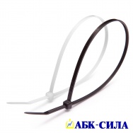 АБК-СИЛА Кабельная стяжка 5х450 черная (100шт)