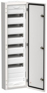 Изображение товара TITAN 5 Корпус металлический ЩРн-84 (1х84) 1085х310х140мм IP54 белый (одна дверь) IEK