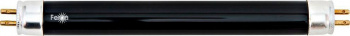 FERON Лампа люминесцентная двухцокольная FLU10 T5 G5 4W с черной колбой