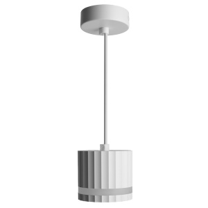 Изображение товара FERON Светильник потолочный на подвесе GX53 12W 230V, белый D85*H75 HL3698