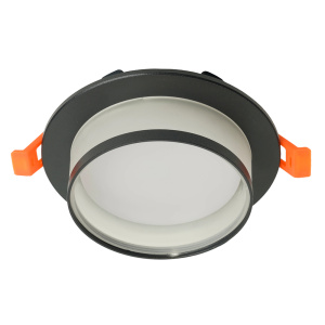 Изображение товара FERON Светильник потолочный встраиваемый, 15W 230V GX53, черный, круг, без лампы, DL500