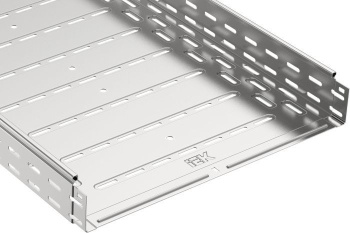 ESCA Лоток перфорированный 80х400х3000 RAL 9016 IEK от оптового интернет-магазина Макел25.