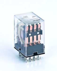 Systeme (Schneider) Electric  DEKraft Промежуточное реле 4 конт. с LED инд. 3А 24В AC ПР-102